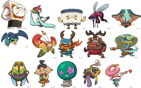 Youkai Watch N3ds Snyddk Snydekoder Til Spil Cartoon Character Design Character Design