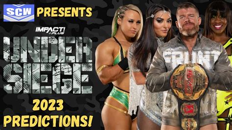 impact wrestling under siege 2023 matches and predictions purrazzo vs grace maclin trinity