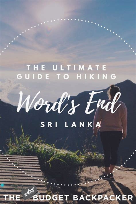 Worlds End Sri Lanka Hiking Guide Hiking Guide End Of The World
