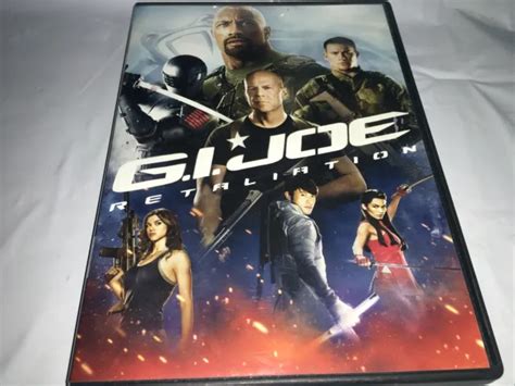 Gi Joe Retaliation Dvd Preowned Dwayne Johnson Bruce Willis 535