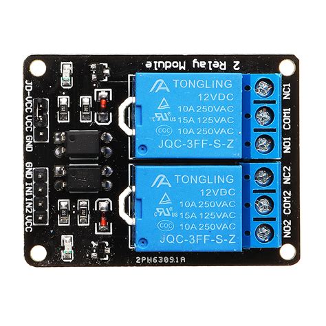 New 5pcs 2 Channel Relay Module 12v With Optical Coupler Protection