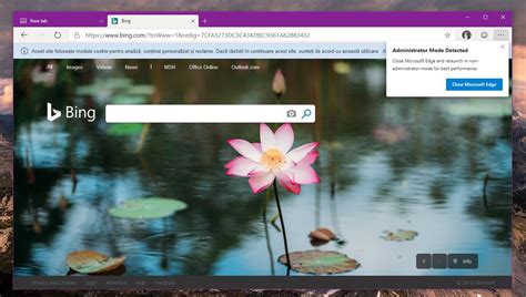 Chromium Microsoft Edge Browser To Warn Of Administrator Mode