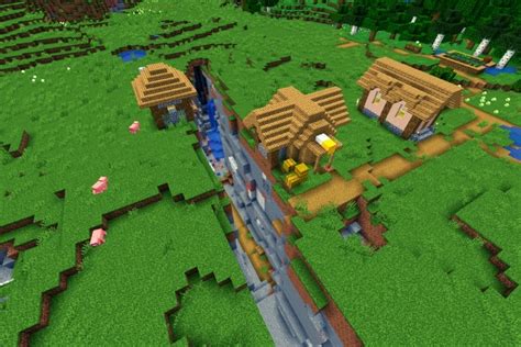 Minecraft Double Npc Village Seed