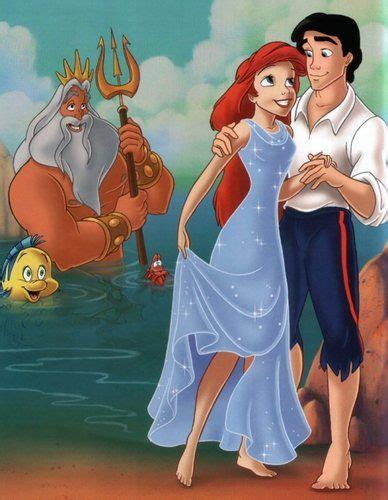 Disney Couples Photo Ariel And Eric Walt Disney Characters Mermaid