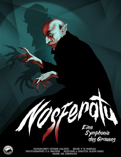 Nosferatu 1922 Classic Horror Movie Poster