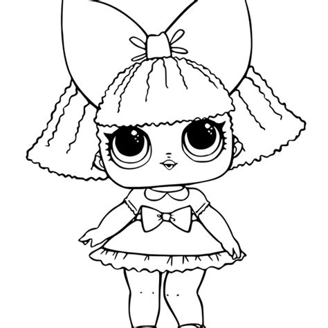Treasure From Lol Surprise Doll Coloring Pages Free Printable