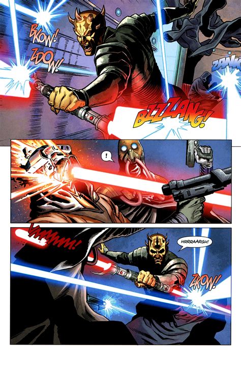 Read Online Star Wars Darth Maul Death Sentence Comic Issue 1