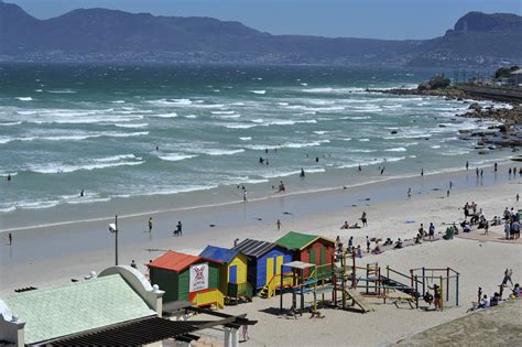 Muizenberg Beach A Beach Side Location In Cape Town South African