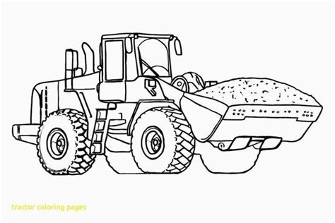 21 Excellent Picture Of Tractor Coloring Pages Tractor Coloring