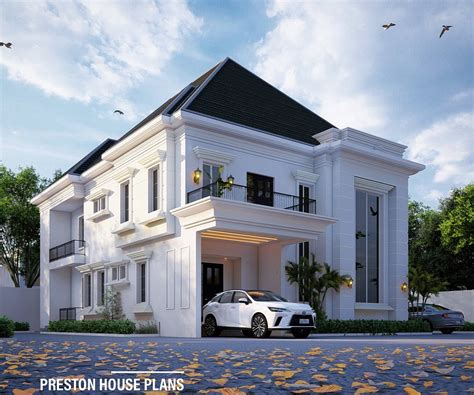 Modern Classic Villa Design Preston House Plans