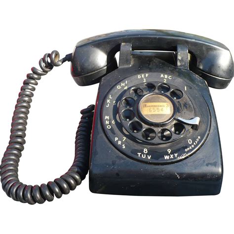 Western Electric 1958 Rotary Telephone from looluus on Ruby Lane