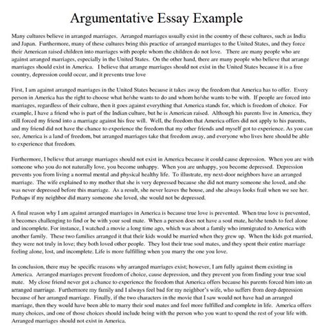 Argumentative Essay Examples Structure And Topics Pro Essay Help