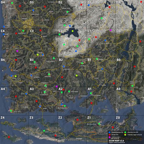 Scum Map Locations 2020 Rackpikol