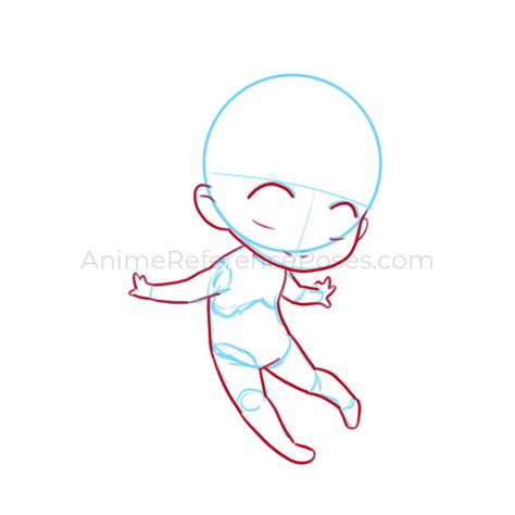 Anime Chibi Poses Free Drawing Reference