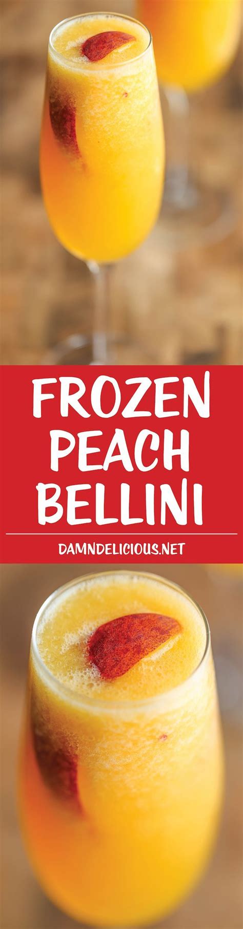Frozen Peach Bellini Recipe Tomato Seeds Frozen And