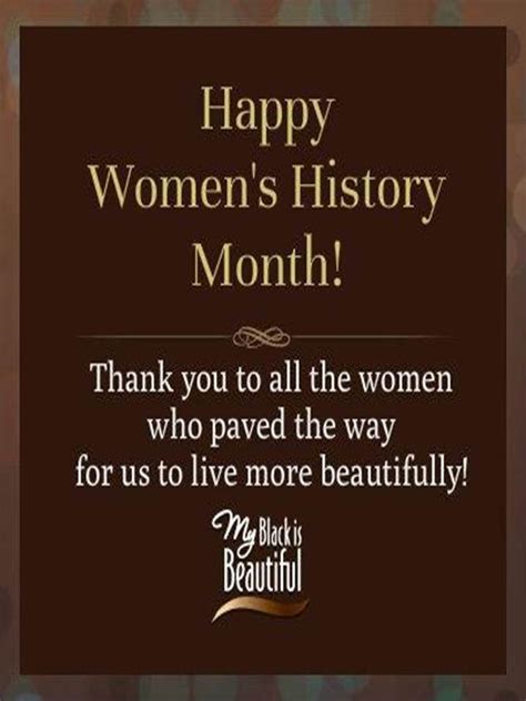 March Is Womens History Month Women In History Life Quotes To Live