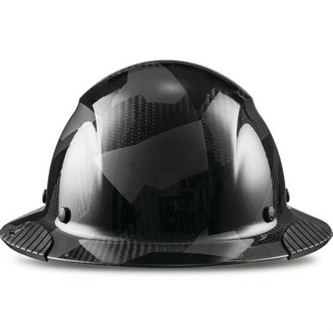 Lift Safety Dax Carbon Fiber Full Brim Hard Hat Black Camo Hdc 20ck