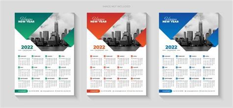 Wall Calendar Design Calendar Design Template Business Desk Business