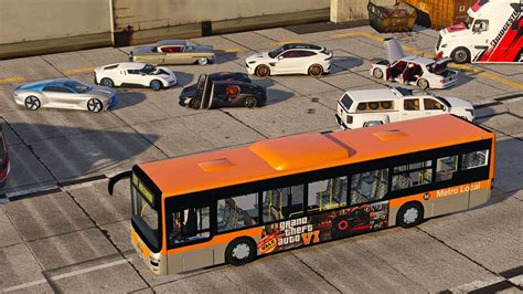 La Metro Bus Man Lions Livery Gta 5 Mod Grand Theft Auto 5 Mod