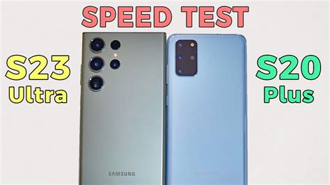 Samsung Galaxy S Ultra Vs Samsung Galaxy S Plus Speed Test Youtube