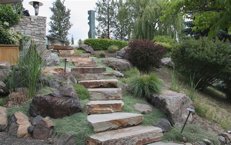 Seven Styles Of Stone Steps In The Landscape — Pacific Garden Design