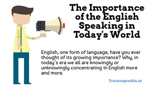 Importance Of The English Speaking In Todays World Trainingsadda