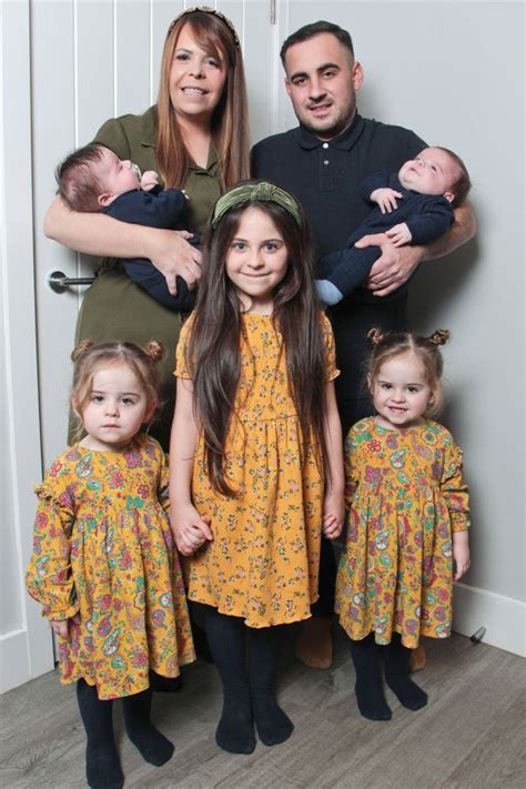 super fertile mum has two sets of twins in a row defying 700 000 to one odds