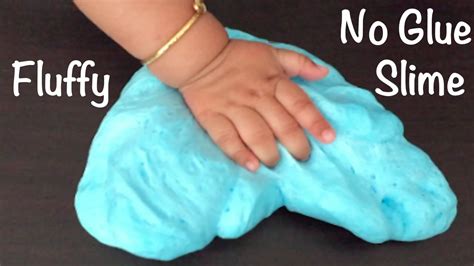 How To Make Easy Slime Without Glue Diy No Glue Slime Without Baking