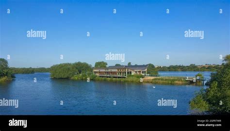 Visitor Centre At Attenborough Nature Reserve Stock Photo Alamy