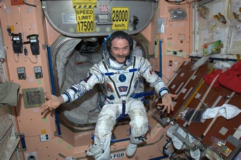 17 Things Astronauts Do After Coming Back To Earth Chris Hadfield