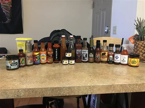 obligatory hot sauce collection post r hotsauce