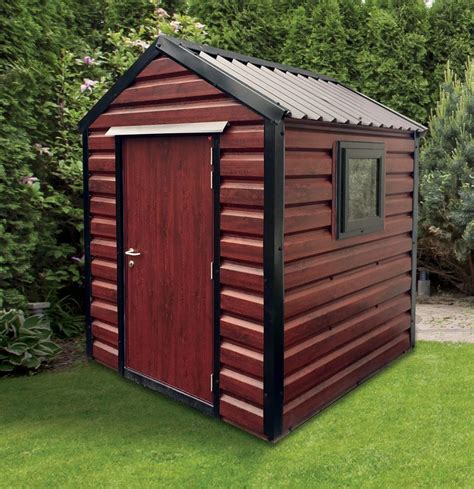 New Range Of Timber Effect Woodgrain Steel Sheds Launched
