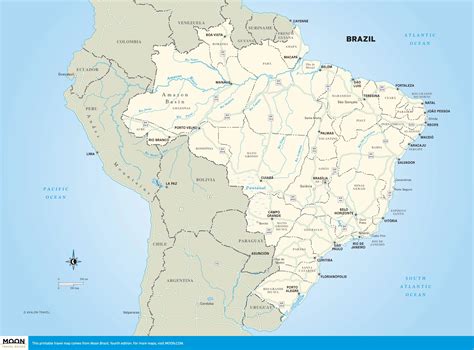 Brazil Map Abc Maps Of Brazil Flag Map Economy Geography Climate