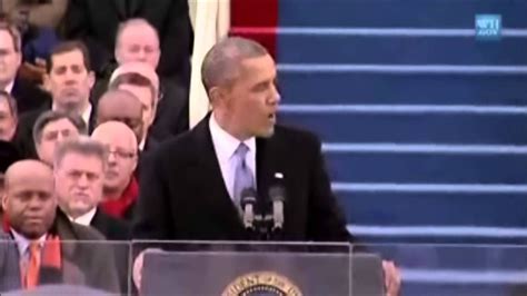 President Barack Obama Delivers His Second Inaugural Address Youtube