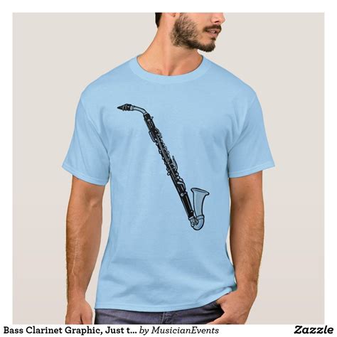 Bass Clarinet Graphic Just The Clarinet T Shirt T Shirt