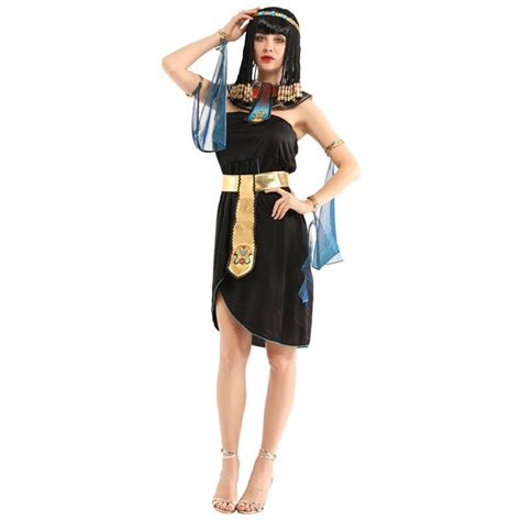 Adult Womens Sexy Egypt Egyptian Queen Cleopatra Costume Halloween