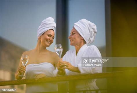 Mother Daughter Sauna Photos And Premium High Res Pictures Getty Images