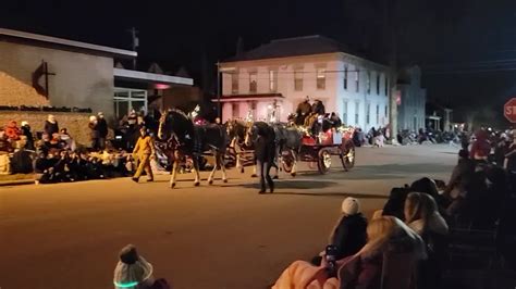 Lebanon Oh Christmas Horse And Carriage Parade 2022