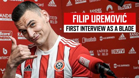 Filip Uremović Croatian International Joins The Blades First Interview 🇭🇷 Youtube