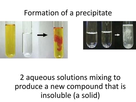 Ppt Formation Of A Precipitate Powerpoint Presentation Free Download
