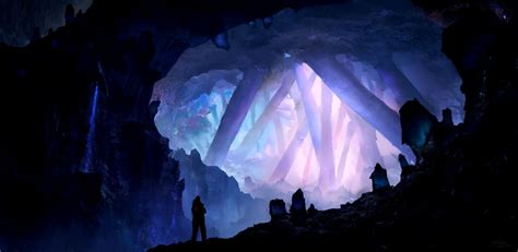 Crystal Cave Wallpaper Wallpapers Land