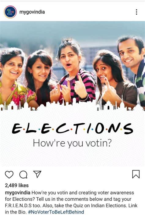 Indian Government Trying To Motivate The Youth To Vote Rfellowkids