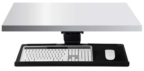 Mount It Under Desk Keyboard Tray And Mouse Platform Ergonomic