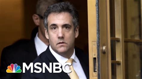 Mueller Filing Cohen Disclosed Discrete Russia Related Matters Central To Probe Mtp Daily Msnbc