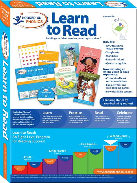 Hooked On Phonics Learn To Read Second Grade Book By Hooked On Phonics Official Publisher