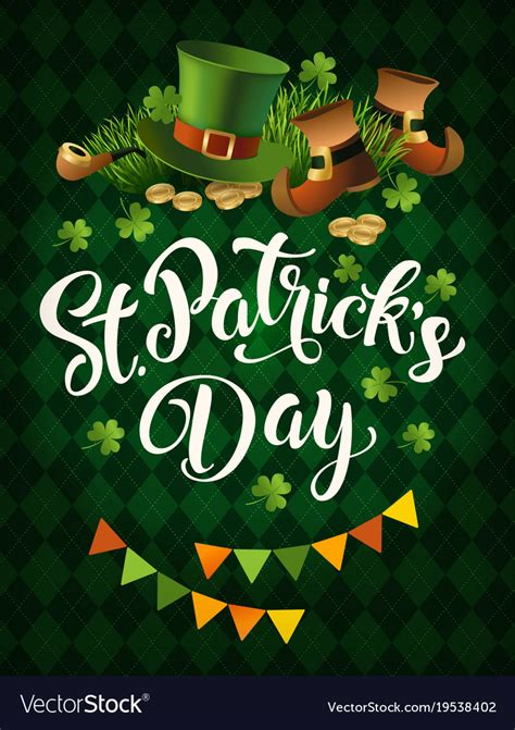 st patricks day poster royalty free vector image my xxx hot girl