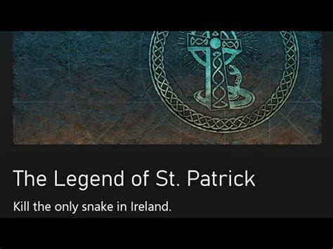 Assassin S Creed Valhalla The Legend Of St Patrick Achievement The