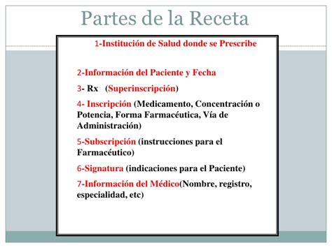 Pasos Para Hacer Una Receta Medica Imagesee