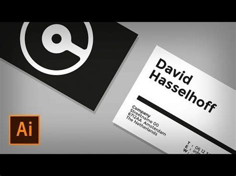 Create a memorable business card with one of these free illustrator business card templates. (31) How to create & design a Business Card in Adobe ...