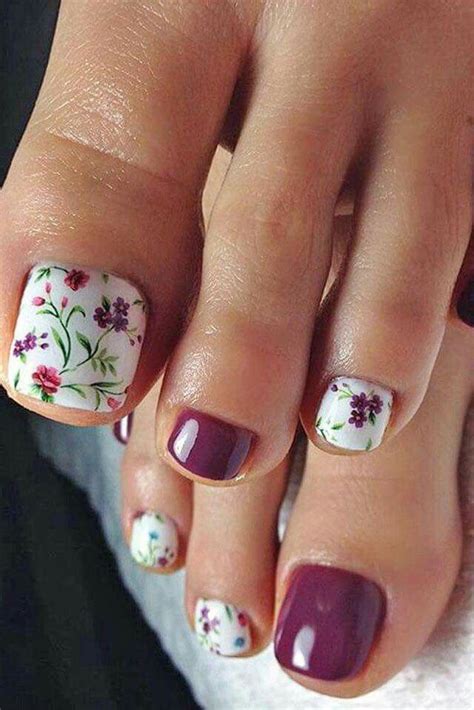 Flores pedicure diseños faciles / pin by style and trends on just beautiful | toe nail. Pedicure Flores | Flower toe nails, Summer toe nails ...